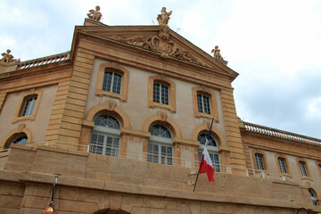Obraz premium opéra-théâtre in metz in lorraine (france) 