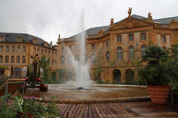 Fototapeta premium opéra-théâtre in metz in lorraine (france) 