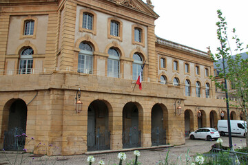Obraz premium opéra-théâtre in metz in lorraine (france) 