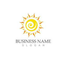 Sun Vector illustration Icon