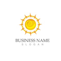 Sun Vector illustration Icon