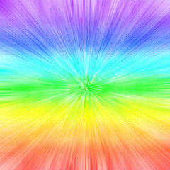 Fototapeta premium Abstract colorful background of blurry oblique lines of all colors of the rainbow