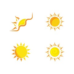 Sun Vector illustration Icon