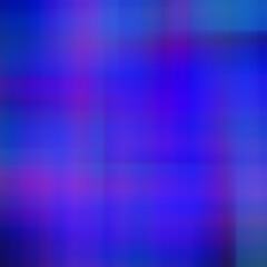 Obraz premium Abstract square dark background of blurred vertical and horizontal crossed lines in blue-purple tone