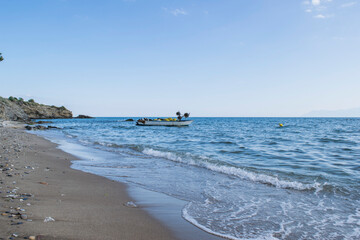 beach and sea