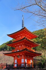 Japanese pagoda in Kyoto