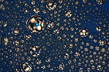 Multicolored bubbles abstract background design.