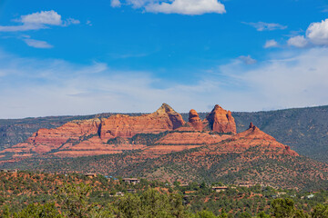 Sunny landscape of Sedona