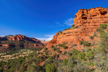 Sunny landscape of Sedona