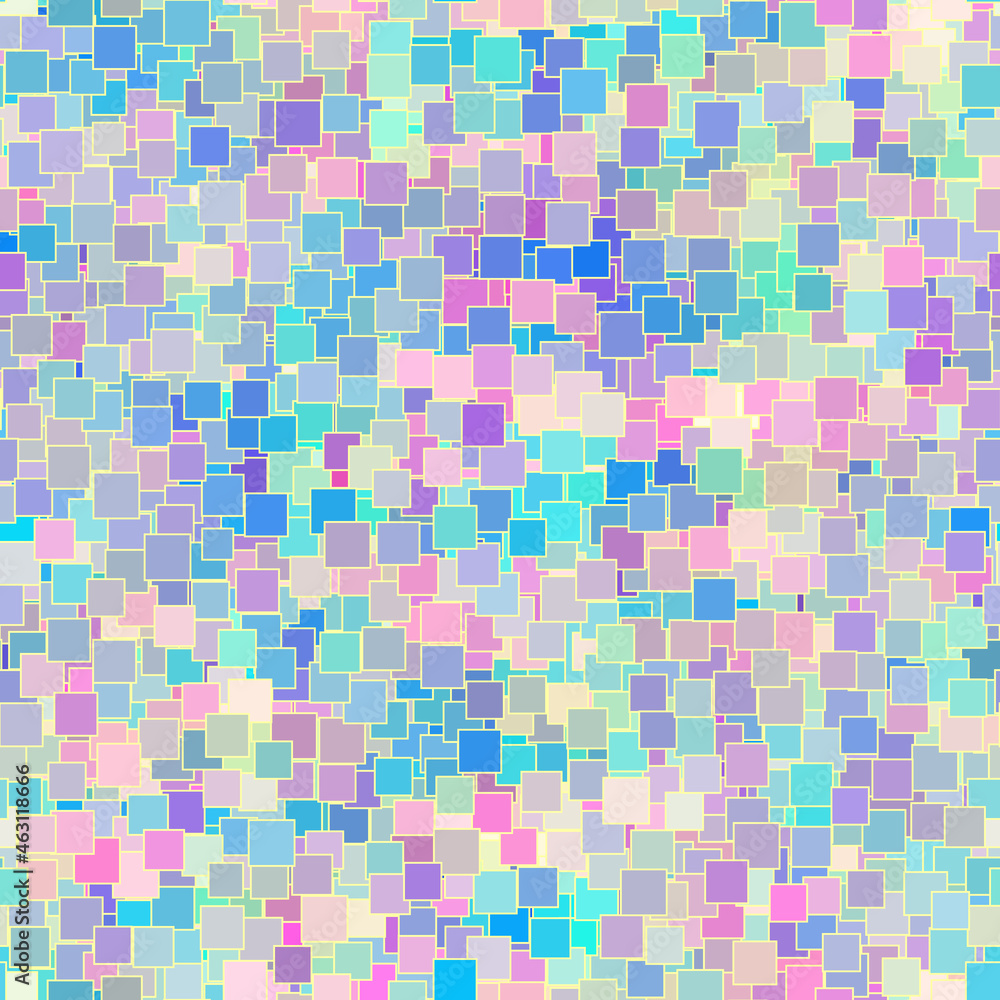 Poster Geometric abstract pattern in low poly style.