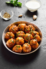 Bombay potatoes in bowl