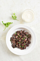 Garlic butter steak bites
