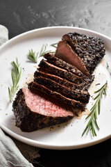 Grilled beef steak