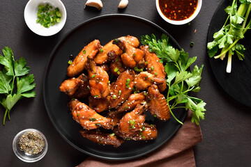 Honey-soy chicken wings