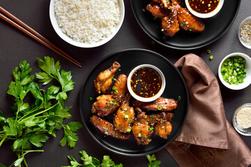 Honey-soy chicken wings