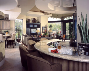 Living room Interior Design of Home