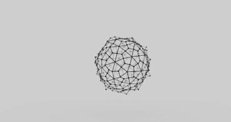 3d wireframe renders DOF