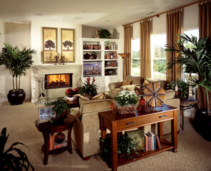 Living room Interior Design of Home