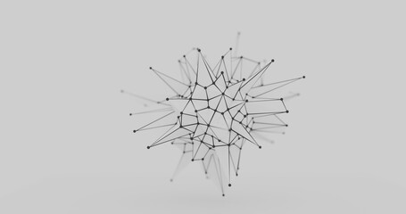 3d wireframe renders DOF