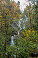 Dukes creek waterfall in Georgia