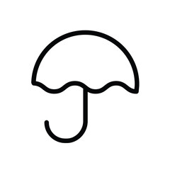 Vector umbrella icon