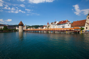 Fototapeta premium Luzern am Vierwaldstättersee