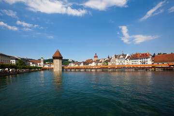 Fototapeta na wymiar Luzern am Vierwaldstättersee