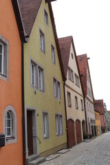 Fototapeta na wymiar Architektur in Rothenburg ob der Tauber. Rothenburg o.d. T.