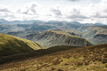 Fototapeta premium Lake District mountains