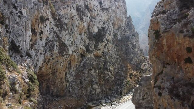 Great mountain landscape. Greece, Crete