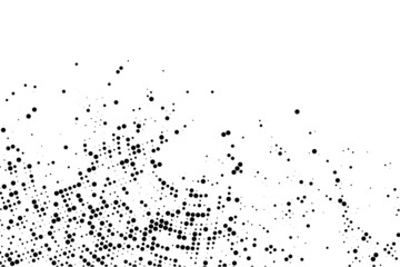 Halftone texture with dots. Vector. Modern background.