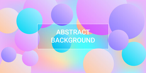 Background picture with balls for banner design.