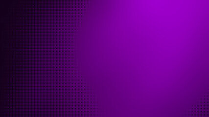 black gradation half tone pattern on purple gradient background. abstract violet graphic background with dark color from corners of image. empty cosmic background. blurred dark violet sky. © WONGSAKORN