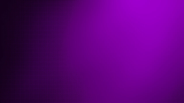 black gradation half tone pattern on purple gradient background. abstract violet graphic background with dark color from corners of image. empty cosmic background. blurred dark violet sky.