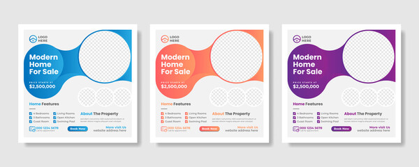 Real Estate Social Media Post & Web banner