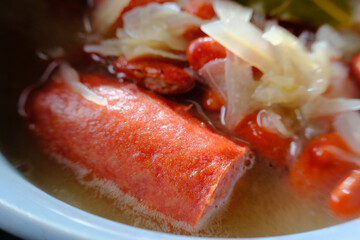 Polish Sauerkraut Soup