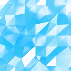 Obraz premium Blue polygon background 3d rendering, 3d illustration. Abstract triangle background. Blue background. Abstract blue polygon wallpaper.