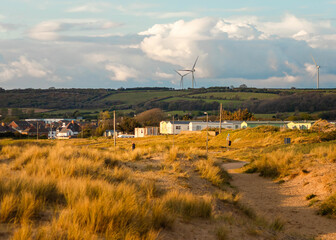 turbines in the countryside
