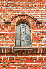 Old wall with window