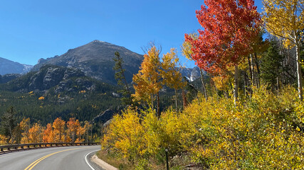 Naklejka premium Fall Colors - Scenic Drive (4 of 4)
