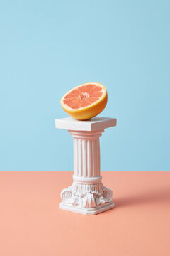 Grapefruit on column