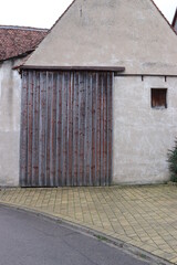 Alte Holztür.