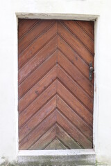 Alte Holztür.
