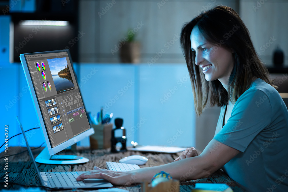 Aufkleber Video Editor Using Software For Edit