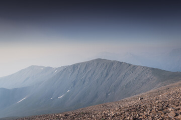 Foggy Dawn on the Mountain Elbert