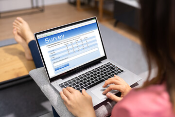 Online Feedback Or Business Survey Form