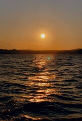 Sunset on Lake Bolsena