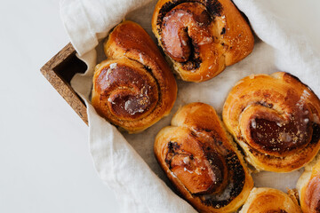 Homemade cinnamon rolls