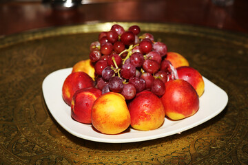 fruit on a plate