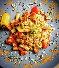 chicken with vegetables